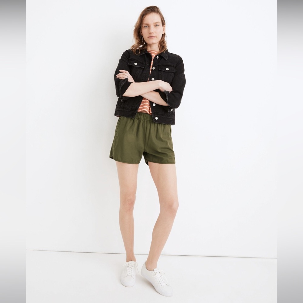 Madewell pull on shorts
